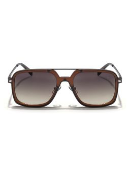 Voyage - Unisex Brown Lens and Brown Frame Wayfarer Sunglasses - Mg5864