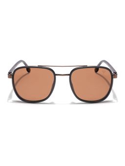 Voyage - Unisex Brown Lens and Brown Frame Wayfarer Polarized Sunglasses - Pmg5528