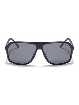 Voyage - Unisex Black Lens and Black Frame Wayfarer Polarized Sunglasses - Pmg5530