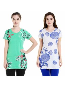 Bodycare - Bodyactive Pack Of 2 Women'S Tshirt - Multi-Color