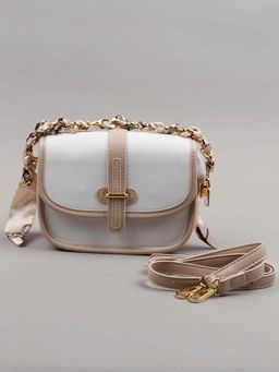 Odette - Statement White Hand Bag