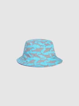 GAP - Girls Blue Print Reversible Bucket Hat