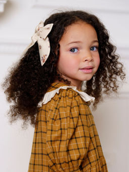 EARLY SUNDAY - Beige Audrey Viscose Twill Ditsy Bouquet Cream Print Clip (16 Years and above)