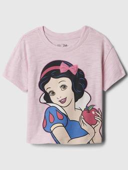 GAP - Girls Pink Cotton Round Neck T-shirt