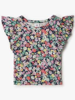GAP - Girls Multi-Color Cotton Crew Neck Top
