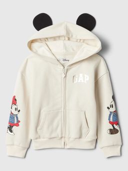 GAP - Girls Off White Knitted Hooded Hoodie