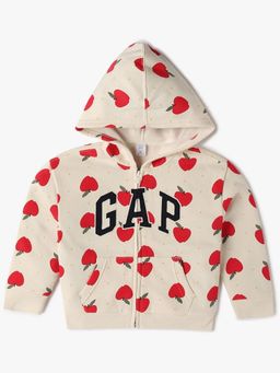 GAP - Girls Off White Knitted Hoodie