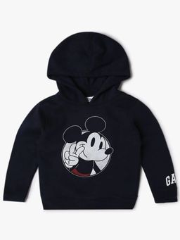 GAP - Boys Navy Blue Knitted Hoodie