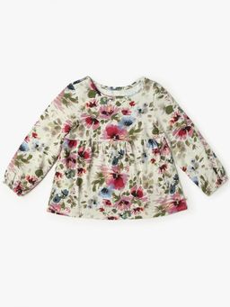 GAP - Girls Multi-Color Cotton Round Neck Top