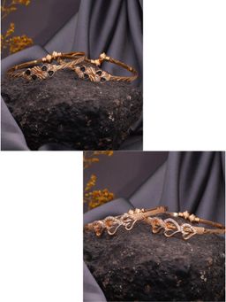 Gahan - Gold Plated Bangle Set for Women (Pack of 4)