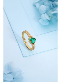Gahan - Gold Plated Adjustable Ring for Women