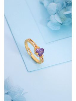 Gahan - Gold Plated Adjustable Ring for Women