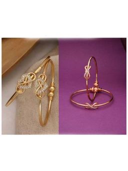 Gahan - Gold Plated Bangle Set for Women (Pack of 4)