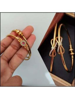 Gahan - Gold Plated Bangle Set for Women (Pack of 4)