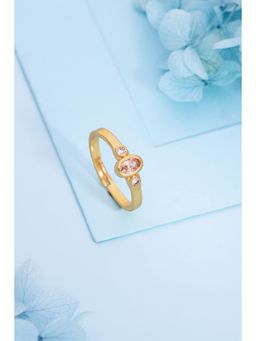 Gahan - Gold Plated Adjustable Ring for Women