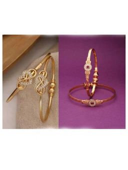 Gahan - Gold Plated Bangle Set for Women (Pack of 4)