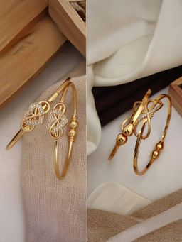 Gahan - Gold Plated Bangle Set for Women (Pack of 4)