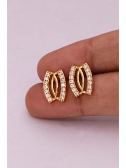 Gahan - Stud Earrings for Women Pearl Design with Brass Metal