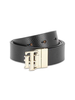 Tommy Hilfiger - Dolmens Women Leather Reversible Belt - Black