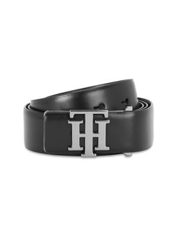 Tommy Hilfiger - Rodovre Men Leather Non Reversible Belt - Black