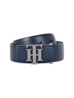 Tommy Hilfiger - Rodovre Men Leather Non Reversible Belt - Navy Blue
