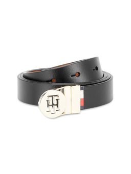 Tommy Hilfiger - Salian Women Leather Reversible Belt - Black