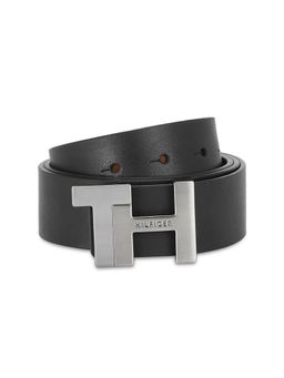 Tommy Hilfiger - Skive Men Leather Reversible Belt - Black