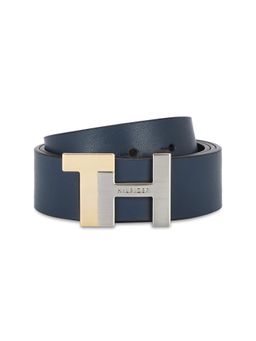 Tommy Hilfiger - Skive Men Leather Reversible Belt - Navy Blue