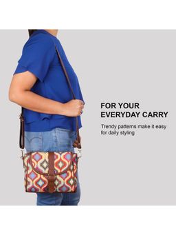 The Clownfish - Multi-Color Printed Women's Sling Bag