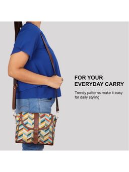 The Clownfish - Multi-Color Printed Women's Sling Bag