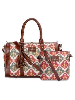 The Clownfish - Multi-Color Printed Set Of 2 Women's Handbag And Sling Bag