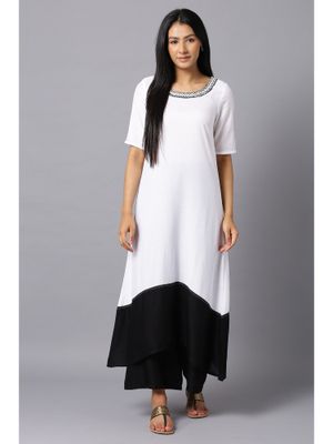 Aurelia White Palazzo- main image 0