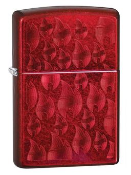 Zippo - Iced Flame Design Windproof Pocket Lighter