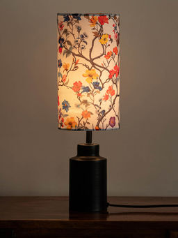 ExclusiveLane - Floral Twilight Decorative Table Lamp In Metal (45 Cm, Without Bulb)