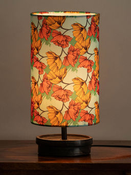 ExclusiveLane - Autumn Glow Decorative Table Lamp In Mango Wood (33.8 Cm, Without Bulb)