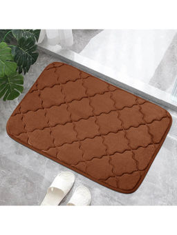Story@Home - Microfiber Bathroom Mat Brown