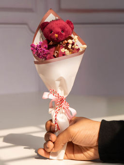 THE ZAPPY BOX - Single Teddy Bouquet