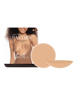 ButtChique - Tan Solid Pair Of Silicone Pasties (Pack of 2)