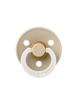 Bibs - Latex Round Nipple Cream Pacifier