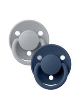 Bibs - Multi-Colour Round Pacifier Nipple (Pack Of 2)