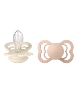 Bibs - Multi-Colour Symmetrical Nipple Pacifier (Pack Of 2)