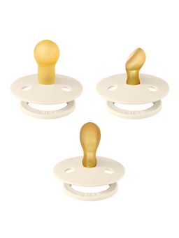 BIBS - Ivory Babies Pacifiers (Pack Of 3)