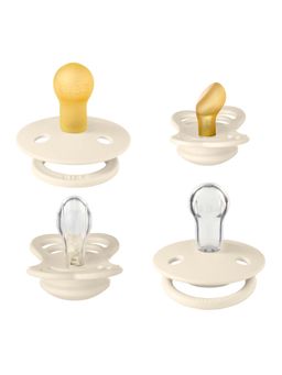 Bibs - Ivory Babies Pacifiers (Pack Of 4)