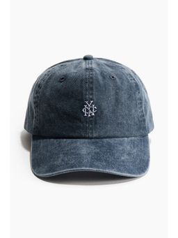 H&M - Men Blue Cotton Twill Cap