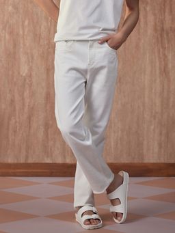 KINGDOM OF WHITE - Mens White Cloudwalk Stretch Jeans