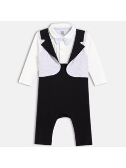 MINI KLUB - Multi-Color Colorblock Regular Romper