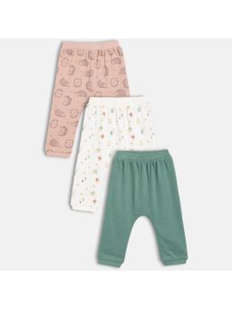 MINI KLUB - Multi-Color Printed Regular Joggers (Pack of 3 )