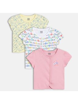 MINI KLUB - Multi-Color Printed Regular Jabla (Pack of 3 )