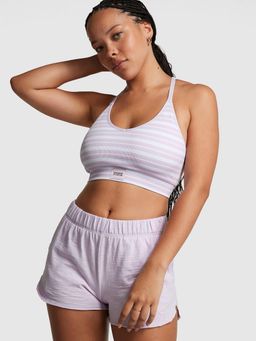 Victoria's Secret - Pink Seamless Racerback Bra Purple