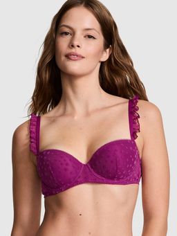 Victoria's Secret - PINK Wink Lightly Lined Balconette Bra Magenta
